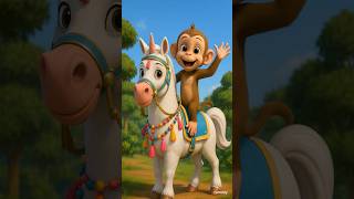 Lakdi ki kathi, kathi pe ghoda #cartoon #shorts #youtubeshorts