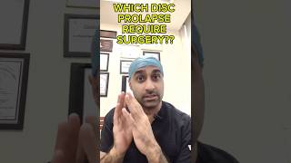 DO NOT have slipped disc/prolapse surgery until you have these!!! कब होनी चाहिए सर्जरी। #surgeon