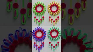 DIY Wall hanging | Easy paper craft #shorts #wallhanging #shortsfeed