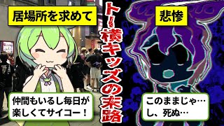 【オーバードーズ】トー横キッズになったずんだもんの末路が悲惨すぎた…立ちんぼ・パパ活・売春に身を堕とす【ゆっくり解説＆ずんだもん】