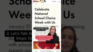 💡If you’re thinking about switching schools for the upcoming school year, National School Choice