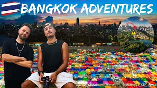 Wild Bangkok Day! Lizards, Food, Train Night Market 🌙🇹🇭