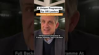 Unique Programme For HR Leaders #hrpracticaltraning #hrbusinesspartner #hr #hrleadership #shorts