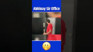 Abhinay Sir office 🤔🤔 @ABHINAYMATHS #abhinay_maths_clips