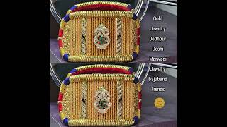Gold jewellery bajju band #viral #jewellery #indianjewelry #fashion #trending #bajju #jodhpur