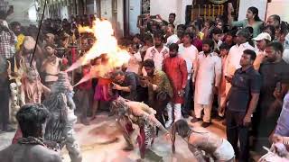 Lord Shiva Fire Dance Deputy Speaker Padma Rao Goud Palarambandi Procession  #secunderabadbonalu2023