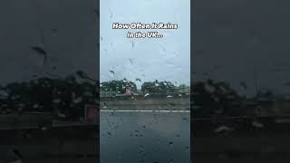 Welcome to the UK ☔ Where It Rains... A LOT! 🌧️ #UKWeather #rain #rainydays