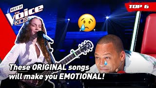 Kids performing their self-written ORIGINAL SONGS on The Voice Kids! 😮| Top 6