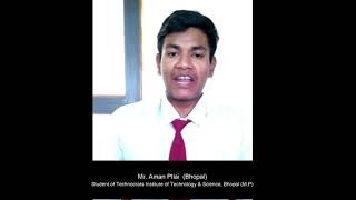 Mr  Aman PIlai  BhopalStudent of Technocrats Institute of Technology & Science, Bhopal M P Branch