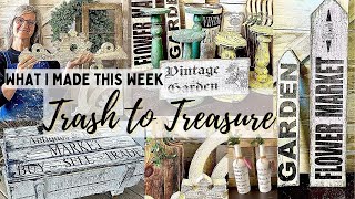 Trash To Treasure: Repurposed Home Decor And Farmhouse Upcycles