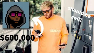 Should Logan Paul sell his NFT for $600,000? #shorts #nft #loganpaul #cryptopunks #bayc #nfts