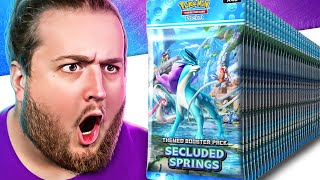 TCGポケットでSecluded Springsを100パック開封してみた