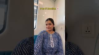 9-5 Daily Routine 💌 #corporate #aiengineer #shailjatripathi #ytshorts #viral