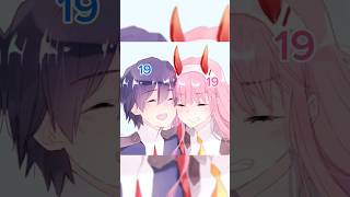 Zero Two and Hiro #anime #animeedit #zerotwo #hiro
