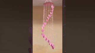 DIY Wind Chime at Home💕 #papercraft #handmade #diy #shorts #youtubeshorts #trending #viral #craft