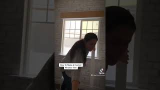 How To Build A Custom Window Treatment with CITYGIRLMEETSFARMBOY