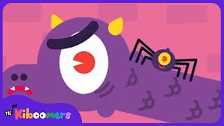 There's A Spider On The Floor - The Kiboomers Preschool Songs for Circle Time - Halloween Song