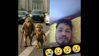 Monkeys poor father crying #monkey#videoclips#comedy