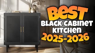TOP 3:✅BEST BLACK CABINET for KITCHEN 2025-2026 #cabinet #kitchencabinets  #storage  #blackcabinet
