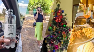 Weekly Vlog| it's timeeee let's set up this xmas tree🎄|Cook with me | laundry| South African Youtube