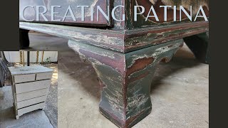 Easy Distressing Technique on an Old Dresser
