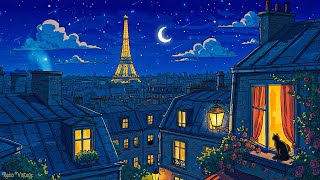warm paris night with distant 1930s oldies playing in another room | vintage music for unwind