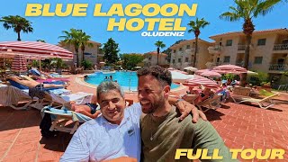 Blue Lagoon Hotel Tour 2025 – Rooms & Food Prices 🇹🇷🌴