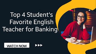 Top 4 students favorite English teacher for banking | your favorite??#shorts #bank #guru #nimisha