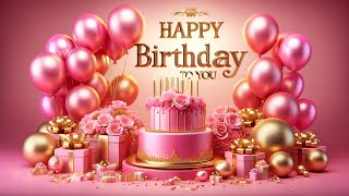 BEST HAPPY BIRTHDAY SONG 2024 4K 🎂🎈🎉🥳 Happy Birthday Song For Special Day 🎀 #birthdaycountdown