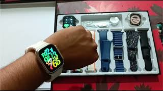 SMART WATCH i40 ultra 10in1, best smart watch to buy 2024,