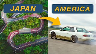 ドリフト競技への出場（日本でのトレーニング後）