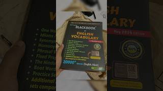 Black book of English vocab #English vocabulary #blackbookvocabulary