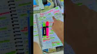 study video of me class 11th physics chapter wise formula in notes 🧑‍💻📚❤️🤍