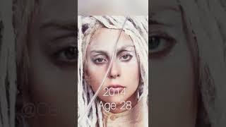 Lady Gaga #evolution #ladygaga #artist #music #abracadabra #celebrityevolution #shorts #viralvideo