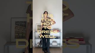 3 outfits for when it’s HOT ☀️ #summeroutfits #outfitinspiration #ootd #easyoutfits
