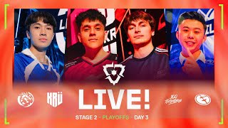LEV vs. KRU | 100T vs. EG - VCT Americas Stage 2 - Playoffs Day 3