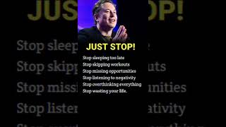 7 Things to Quit NOW JUST STOP! 🚫 #stop #motivation #quotes #changelife #viralshort #shortsfeed