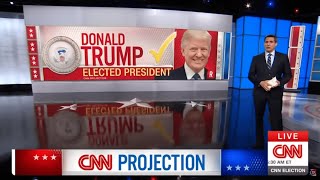 CNNによる2024年選挙当日のベストリアクション（ハイライト）