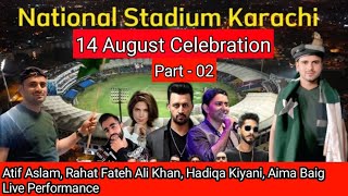 Atif Aslam Songs | Rahat Fateh Ali Khan Songs | Hadiqa Kiyani Songs | National Stadium Karachi Live