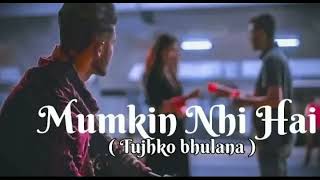 Mumkin Nahi Tujhko Bhulana sad song (slowed reberb)