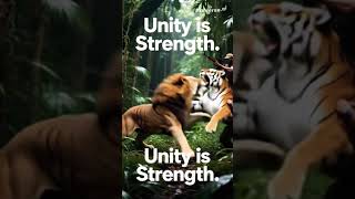 #UnityIsStrength #Shortson #Tiger #JungleStory #AnimalStory #MoralStory