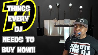 10 PURCHASES DJS NEED TO MAKE | MOBILE DJ | PRODUCT SPOTLIGHT