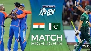 India vs pakistan match highlight 🏟#india win 