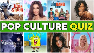 Pop Culture Quiz: Test Your Knowledge of Music, Movies, TV Shows & More!