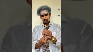 YouTube se dekh kar kiya operation 💔 #funny #sanjaychoduhary #vlog #shorts