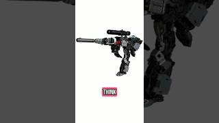 How to Transform Concept Art Megatron into Secret Gun Mode! #transformers #actionfigures #megatron