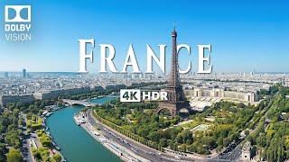 FRANCE 4K ULTRA HD [60FPS] • Fly Over France's Timeless Elegance with Inspiring Cinematic Music