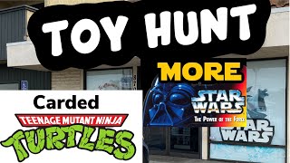 Vintage Toy Hunt @ The Toy Addicts for MOC TMNT | Star Wars Power of the Force ninja turtles