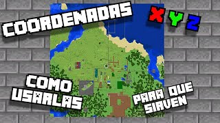 ¡COMO USAR LAS COORDENADAS EN MINECRAFT!