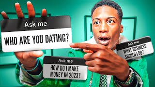 Q&A Sessions: What is your opinion on Andrew Tate, What is your next car, Are you married?